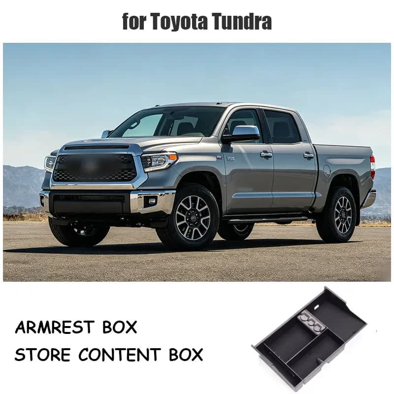 for Toyota Tundra armrest box storage box Sequoia SEQUOIA central modification storage box