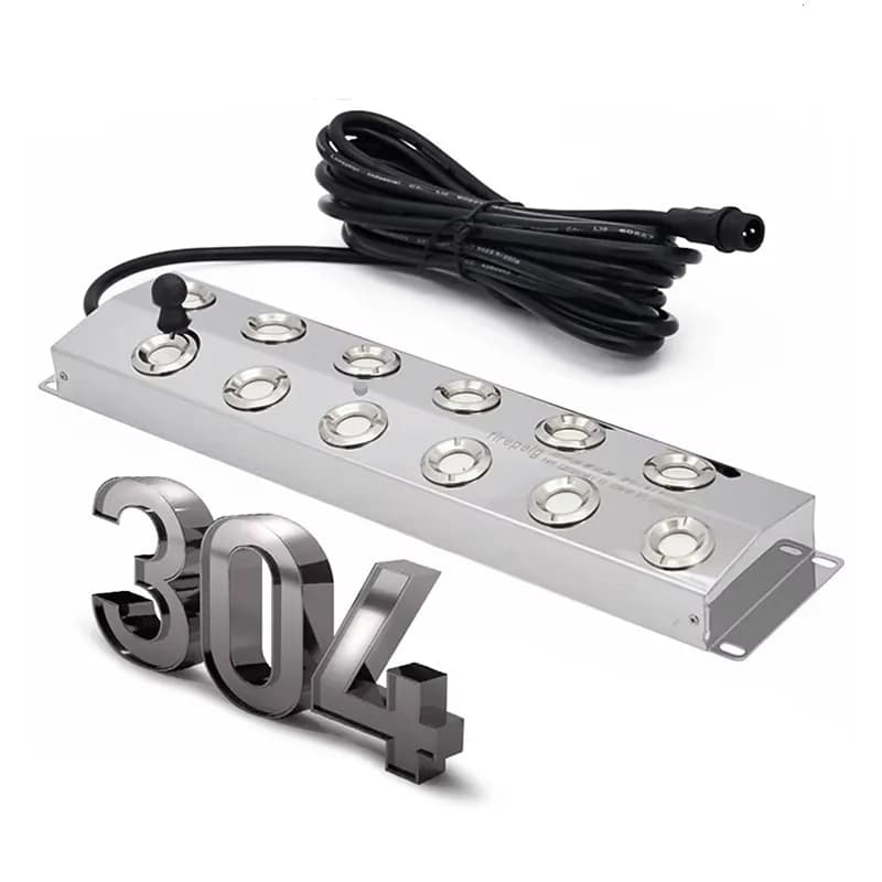 Hot Selling 12 Head Cool Mist Humidifier Industrial Ultrasonic Fogger Mist Maker for Aquarium and Rockery Fountain