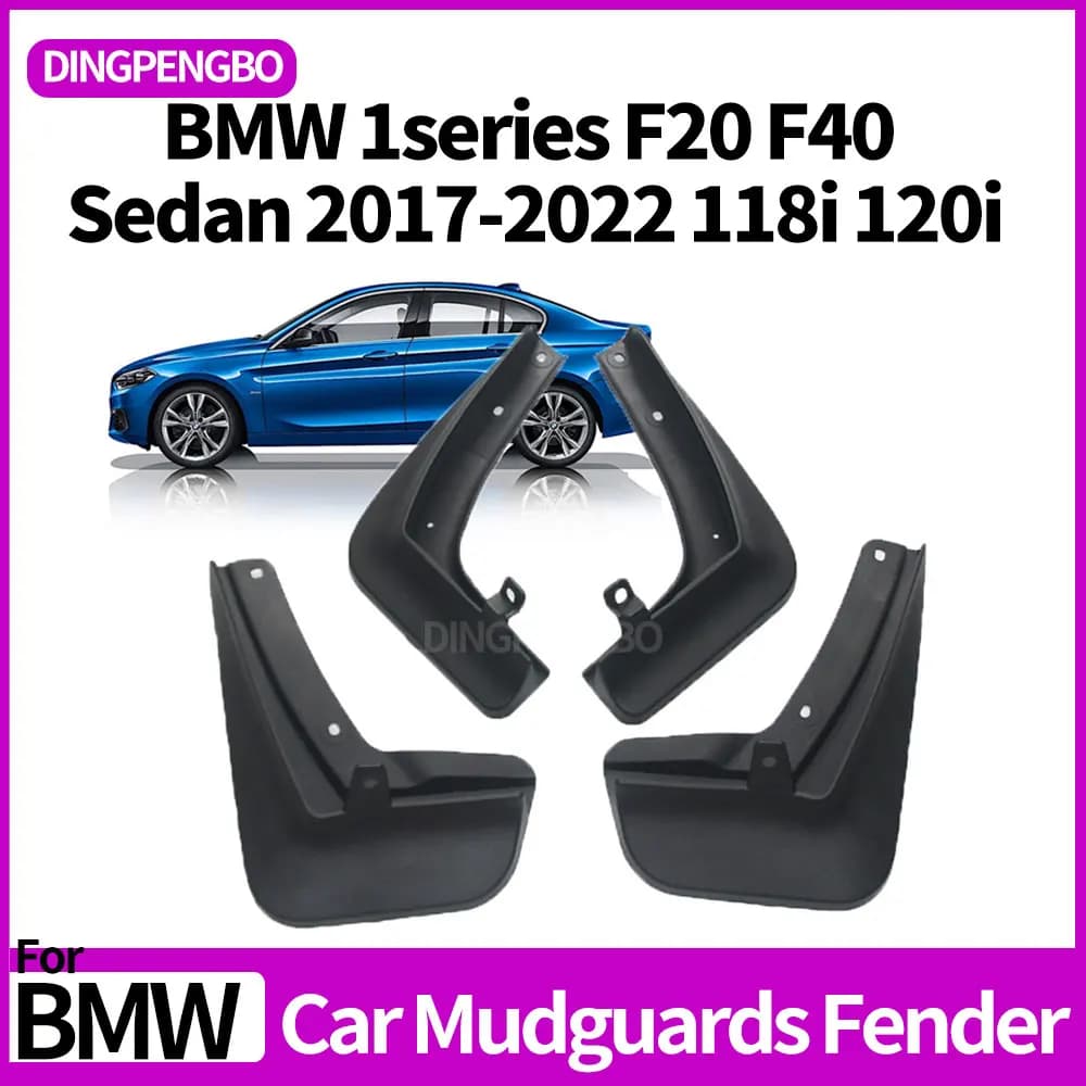 Mudflaps Fender for BMW 1series F40 Sedan 2017-2022 Mud Flaps Splash Guards Wheels Guards Fender Accessories