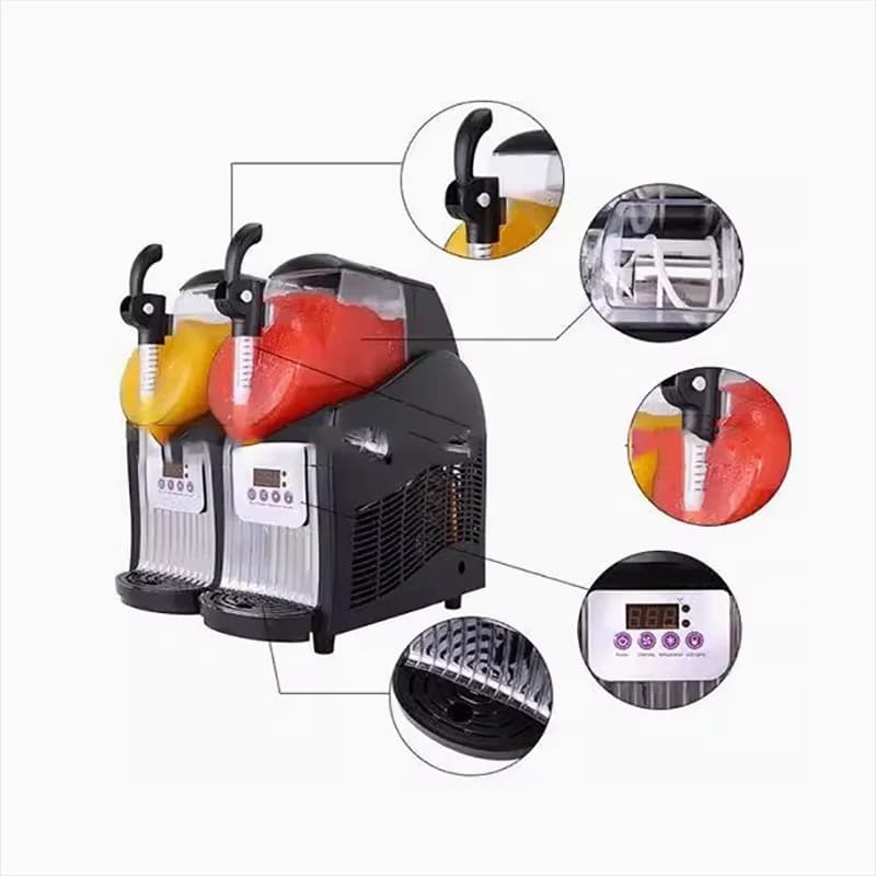 2025 Commercial  Slush Machine  Granita Machine /Small Soft  Cream Machine/Mini Ice Smoothie Maker