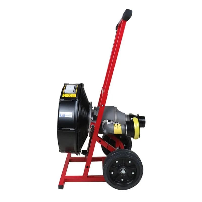 Fire smoke extractor Mobile high-power dust extractor