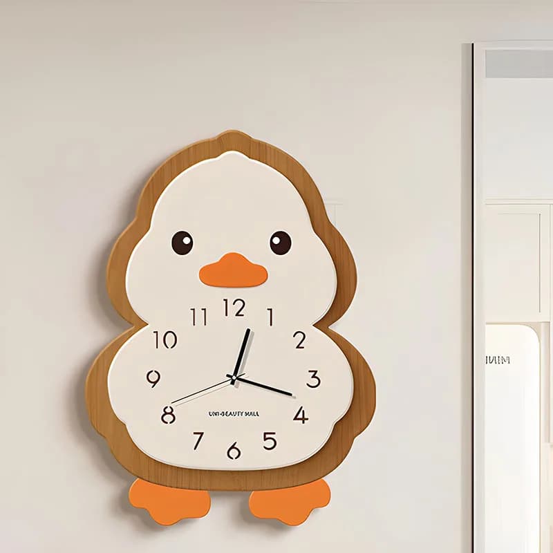 Y*-Fashion Cartoon Clock Wall Digital Luxury Living Room Modern Bedrooms Design Wall Watch Restaurant Horloge Murale Wall Decor