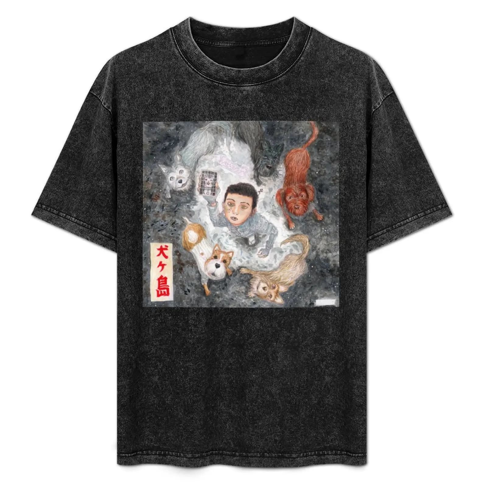 Isle of Dogs T-Shirt funny t shirts man man t shirt cotton high quality t shirt man luxury cotton tshirt 100% T-Shirt