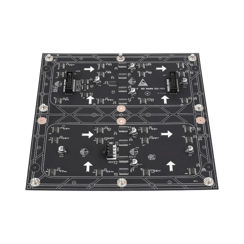 Dot matrix display RGB full color LED brightness adjustable HUB75 interface DIY screen can be cascaded