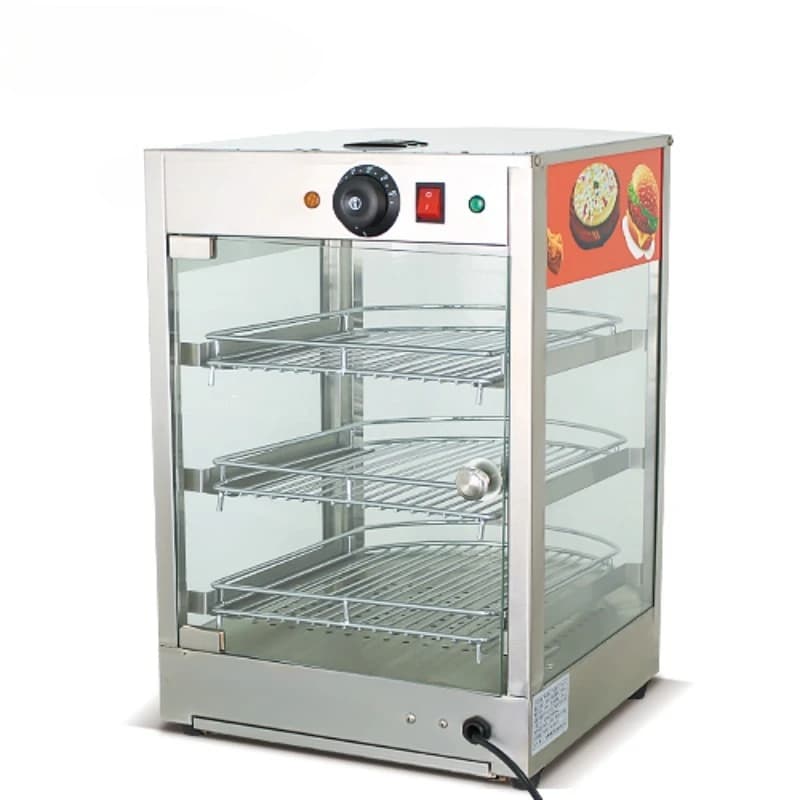 Restaurant Food Heater Display Electric Perspective Food Display Pizza Heater Display For Sale