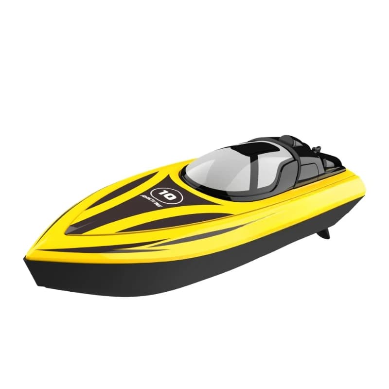 Remote control speedboat water racing remote control boat dual motor power departure induction