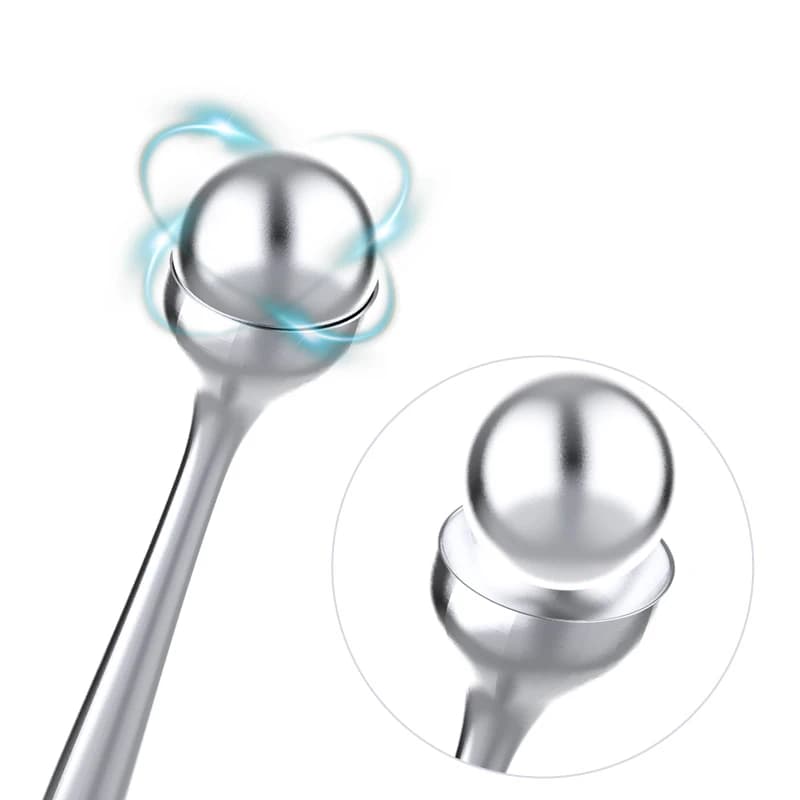 3 in 1 Handheld Anti-Aging Wrinkle Removal Skin Firming Eye Cream Massage Pop Roller for Eye Massage