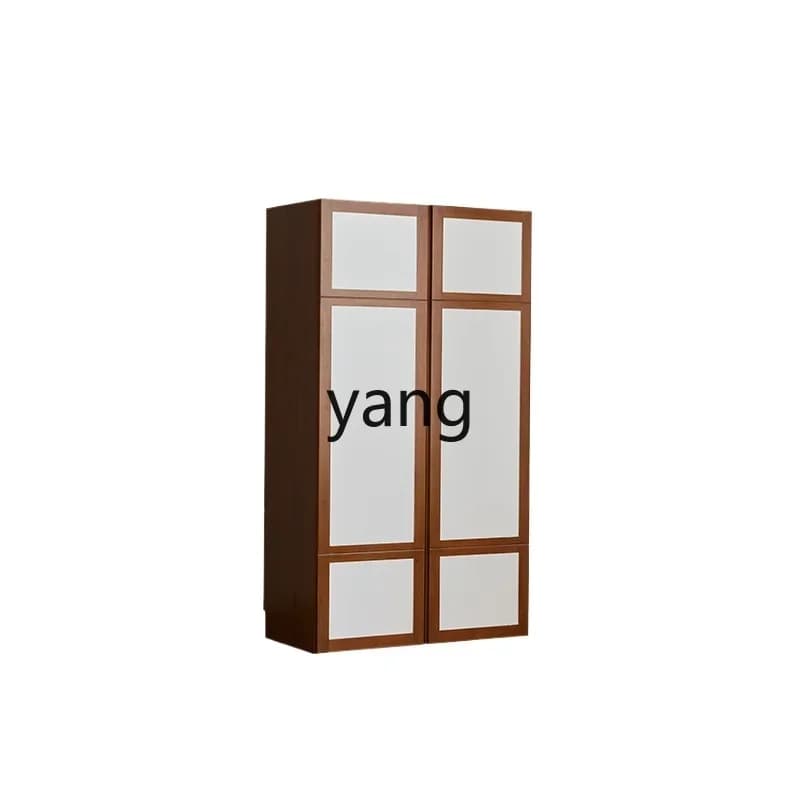 LHH rock slab solid wood dining side cabinet medieval snack cabinet refrigerator high cabinet