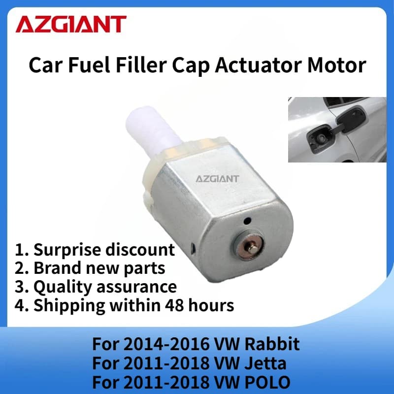 For VW Rabbit 2014-2016/Jetta 2011-2018/POLO Car Fuel Filler Flap Open Lock Release Actuator Core Motor Tank Cap Door Engine
