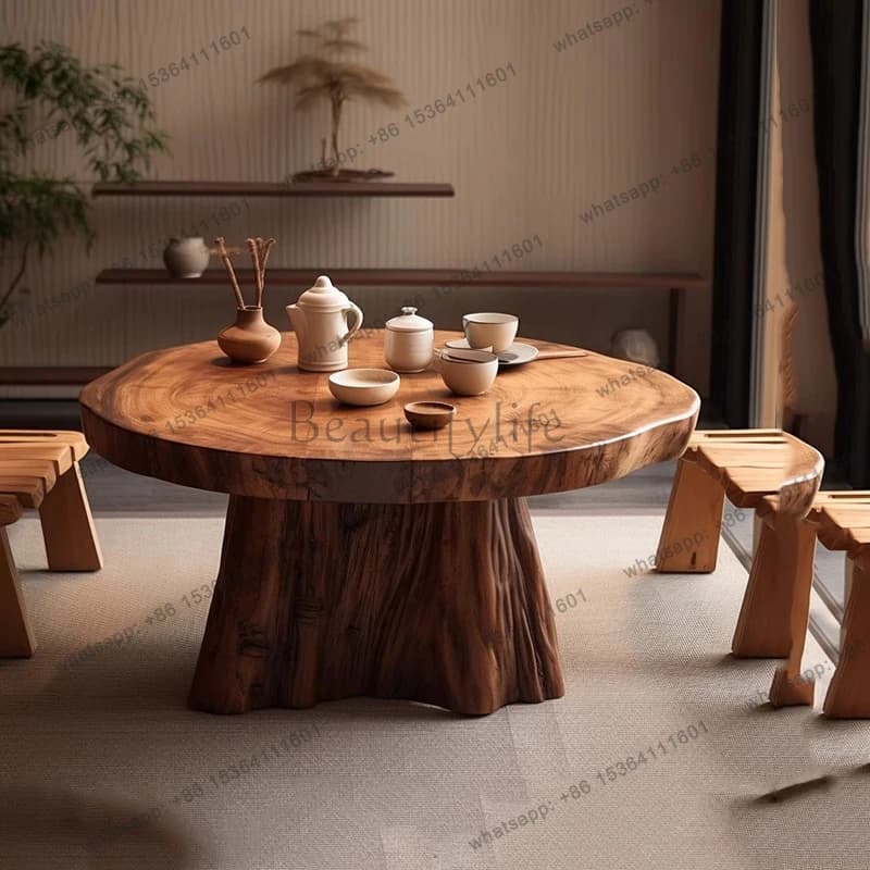 Wood Designer Coffee Table Standing Antique Space Saving Modern Coffee Table Simple Nordic Mesa Auxiliar Entrance Hall Furniture