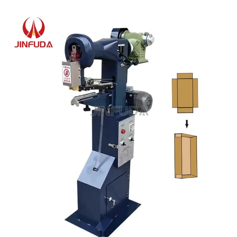 Small Box Machine Manual Rigid Box Corner Pasting Machine