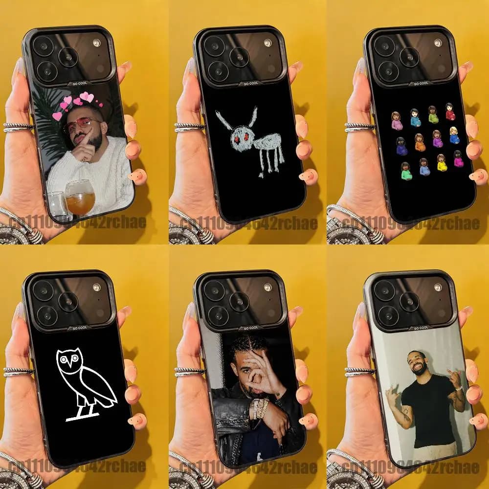 For Drake ICEMAN Habibti Maid of Honour Phone Case For iPhone 18 15 12 11 14 13 16 17 Pro Max Mini Plus Grey Silver Cover