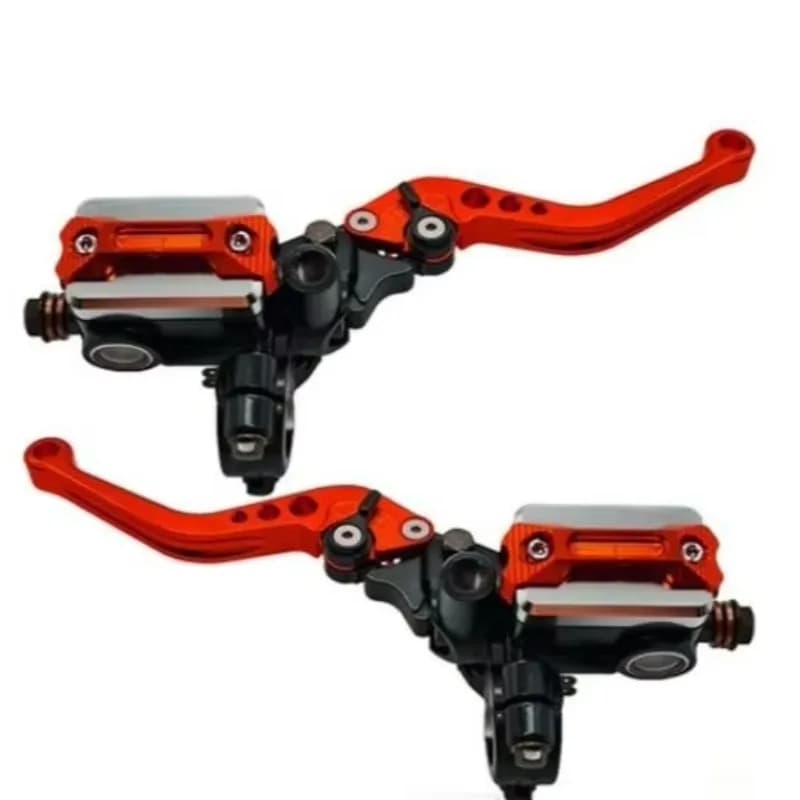 Motorcycle Brake Lever CNC Brake Crank with Oil Can Hydraulic Brake Include Left and Right