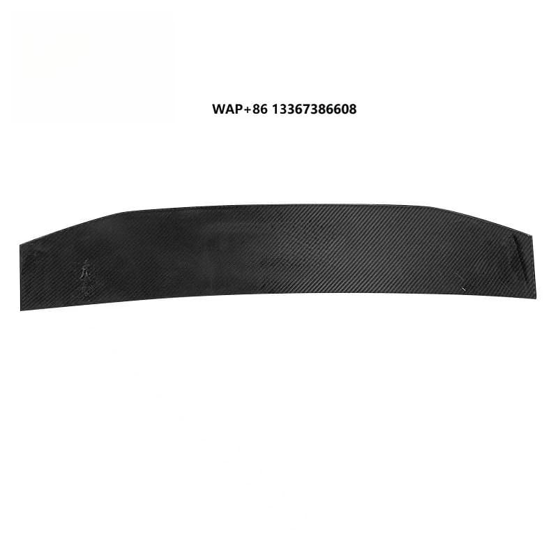 2024 Dry Carbon Fiber Trunk Panel Trim Cover New Condition Rear Trunk Exterior Trim Car Body Kit Bumper