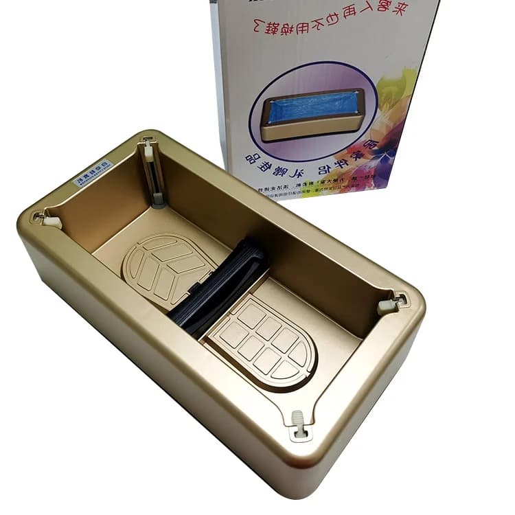 ALLESD Professional Supplier 420*210*120mm Automatic Plastic Shoe Cover Dispenser Machine