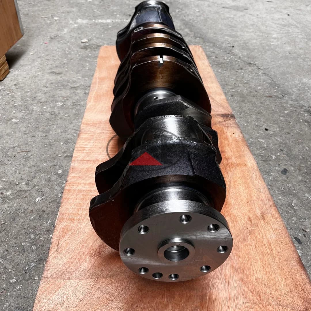 C13 Crankshaft Assembly Suitable for Caterpillar 345C and 345D Excavators, Loaders, and Trucks; Diesel Engine Crankshaft