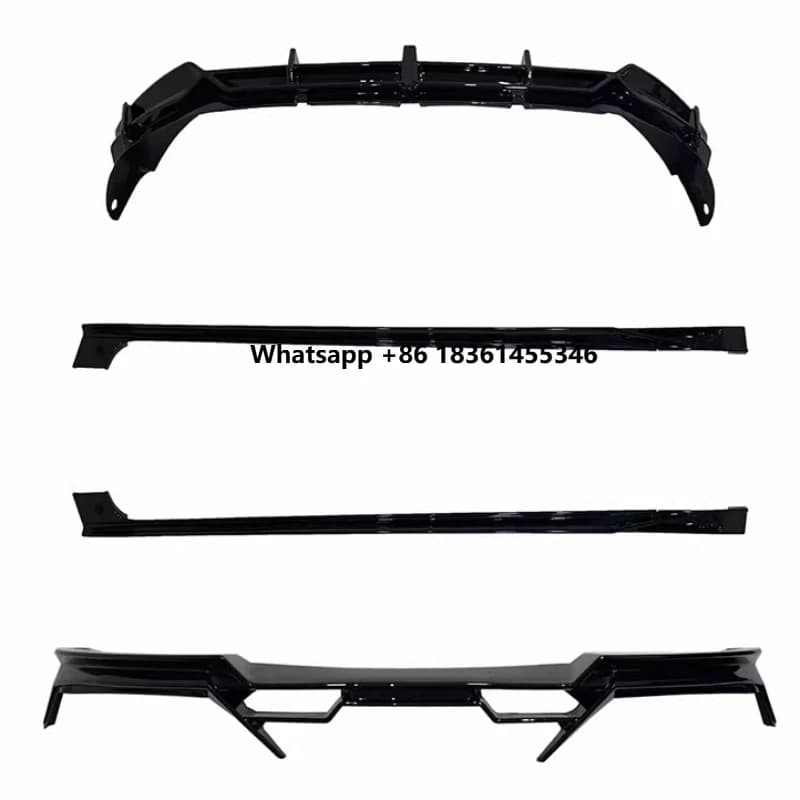 for  001 Modified New Style Body Kit Surround Car Accessories Front Shovel Side Skirts Rear Lip