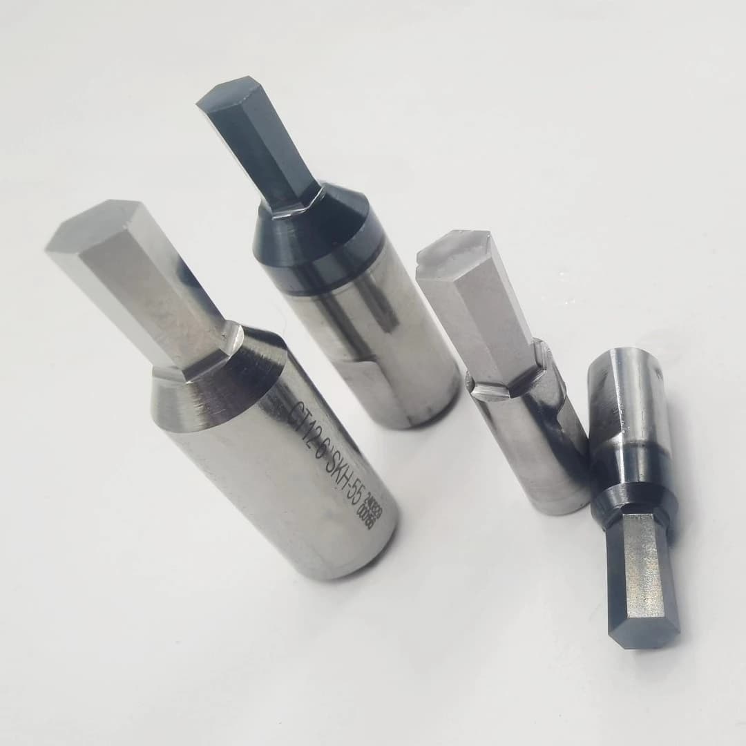 HSS Coated Hex Rotary Punch Set for Stainless Steel M1.5-M12 Countersink Hole Tool