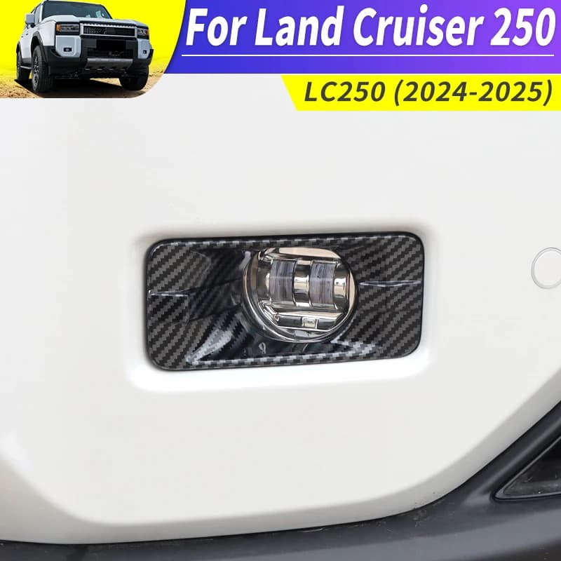 For Toyota Land Cruiser 250 2024 2025 Prado LC250 1958 First Edition FJ250 Front Fog Lamp Decoration Paste,Upgraded Accessories