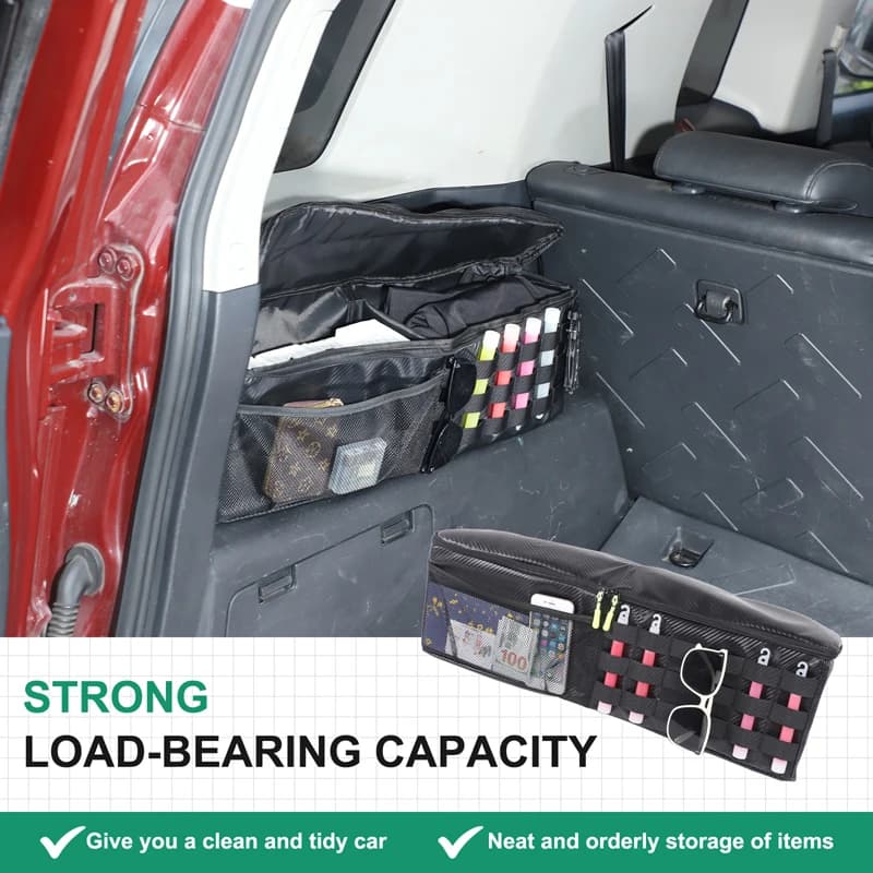 Oxford Cloth For Toyota FJ Cruiser 2007-2021 Car Trunk Side Storage Box Storage Bag Organizer Pocket Interior Car Accessories