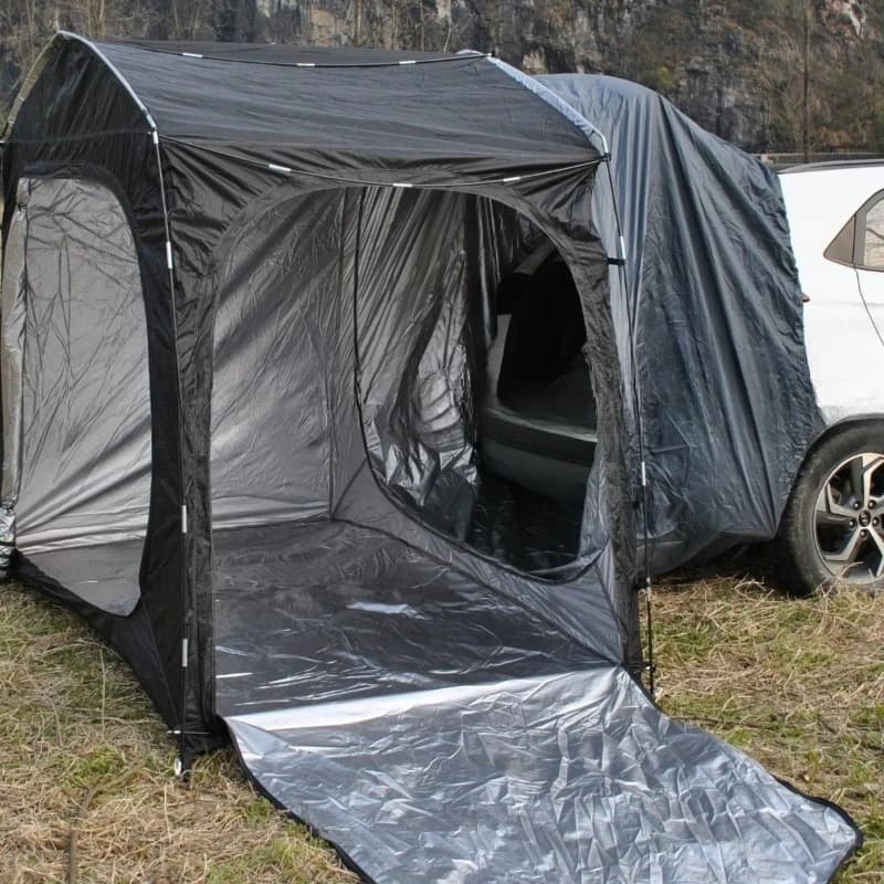 Professional double door rear tent, car tent, rear extension tent, body integrated house tent