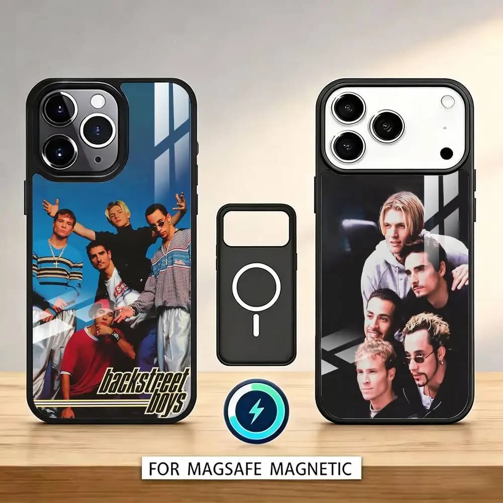 90s Backstreet B-S-B Boys band Phone Case For iPhone17,16,15,14,13,12,11 Plus,Pro Max Magnetic For Magsafe Wireless Charging