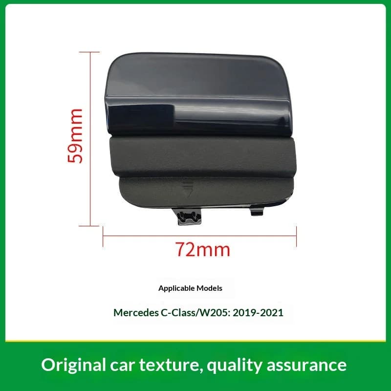 Applicable to 19-21 Mercedes-Benz C-Class Rear Bumper Trailer Cover W205 Rear Bar Traction Hook Hole Cover 2058853303