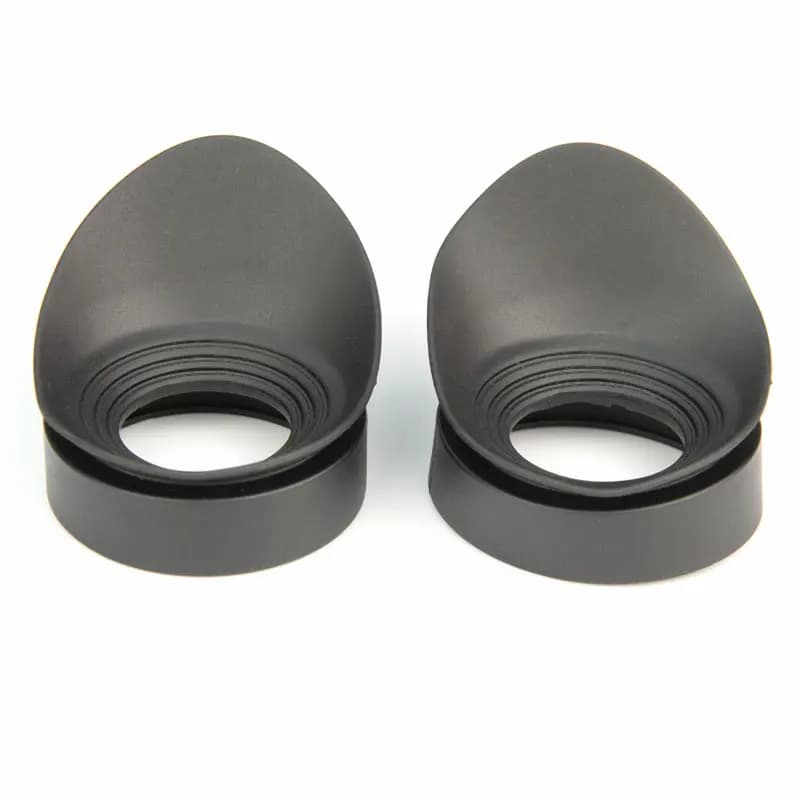 2PCS 40mm Dia. Rubber Eyepiece Eye Shield Eye Guards Binoculars Microscope Eyepieces Eye Cups Tools