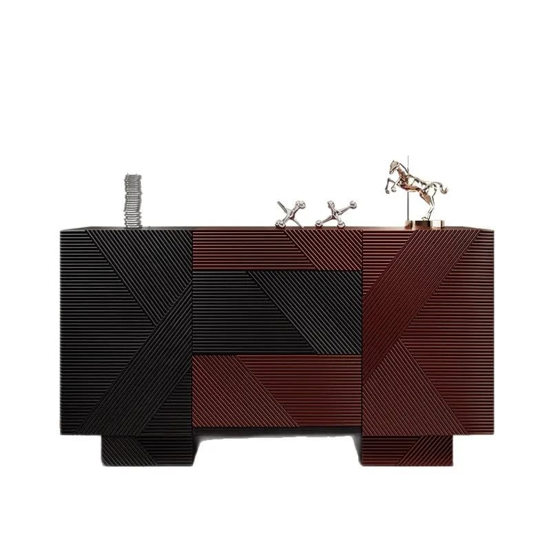 LTT Italian minimalist light luxury dining side cabinet Entry porch cabinet Living room post-modern storage side cabinet