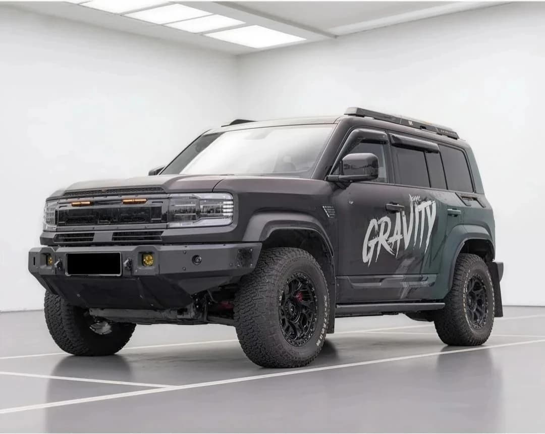 New Upgraded Protective High-Strength Steel BYD Leopard 5 Front Bumper for Off-Road Protection