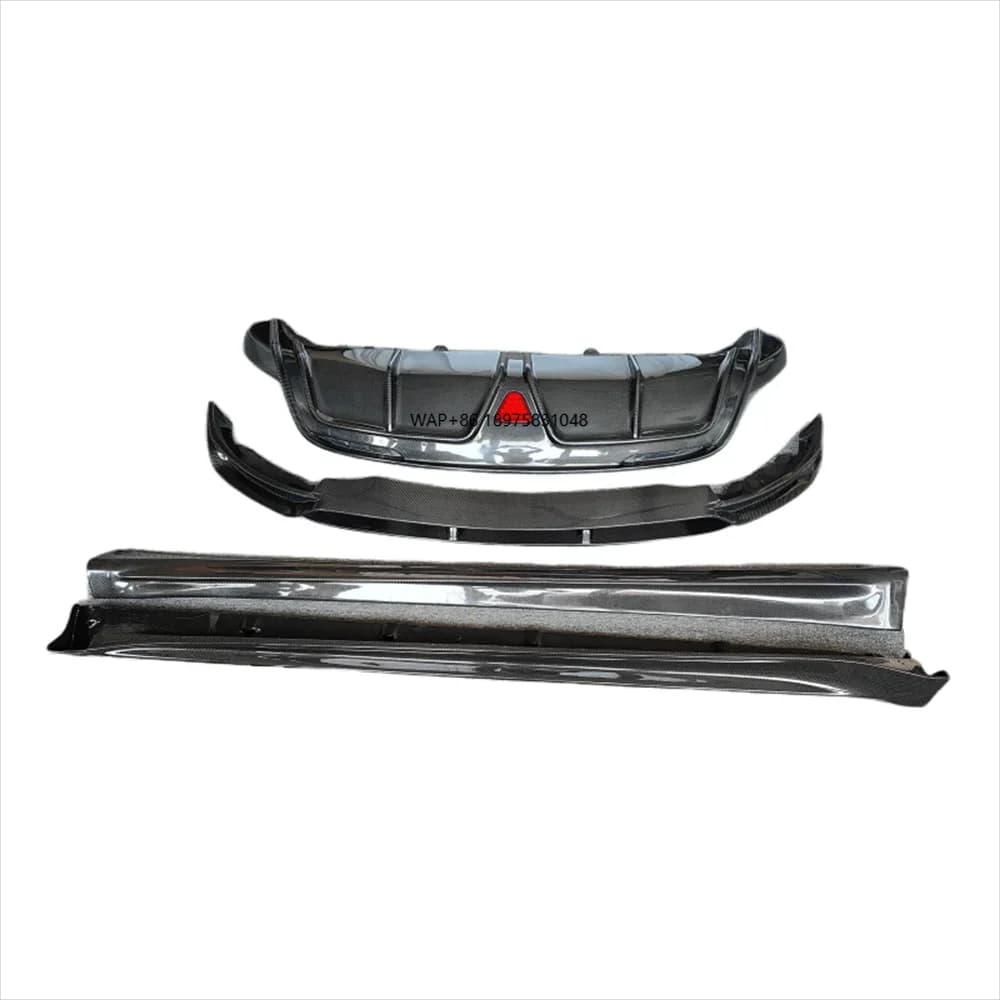 True Carbon Fiber Body Kit for  Y CM Style Front Lip Rear Diffuser Side Skirt
