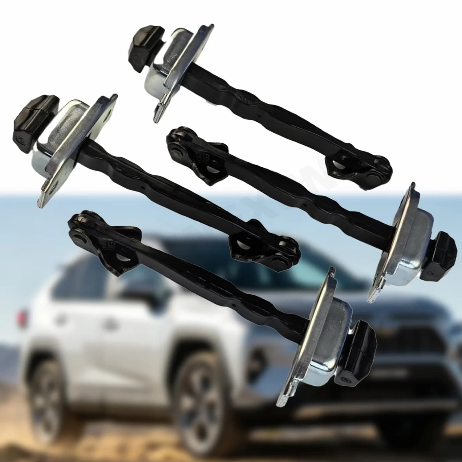 Car Door Check Strap Stopper Hinge 68610-42060 68630-42050 For Toyota RAV4 2019-2024 Front Rear Left Right Replacement