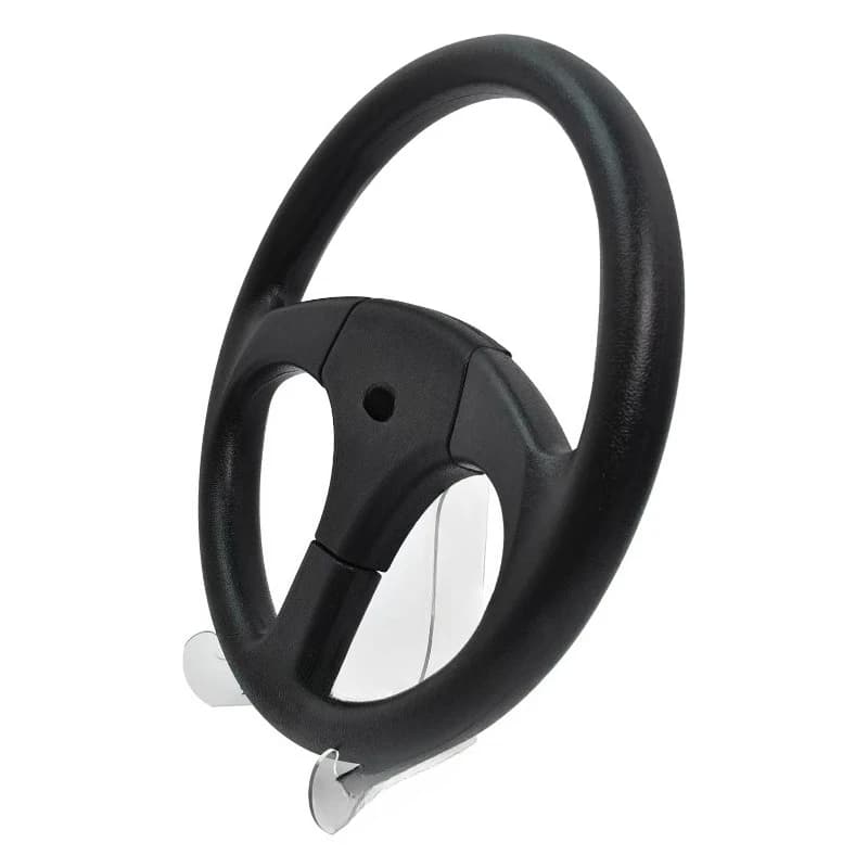14 inch black leather racing game steering wheel 350mm GM steering wheel