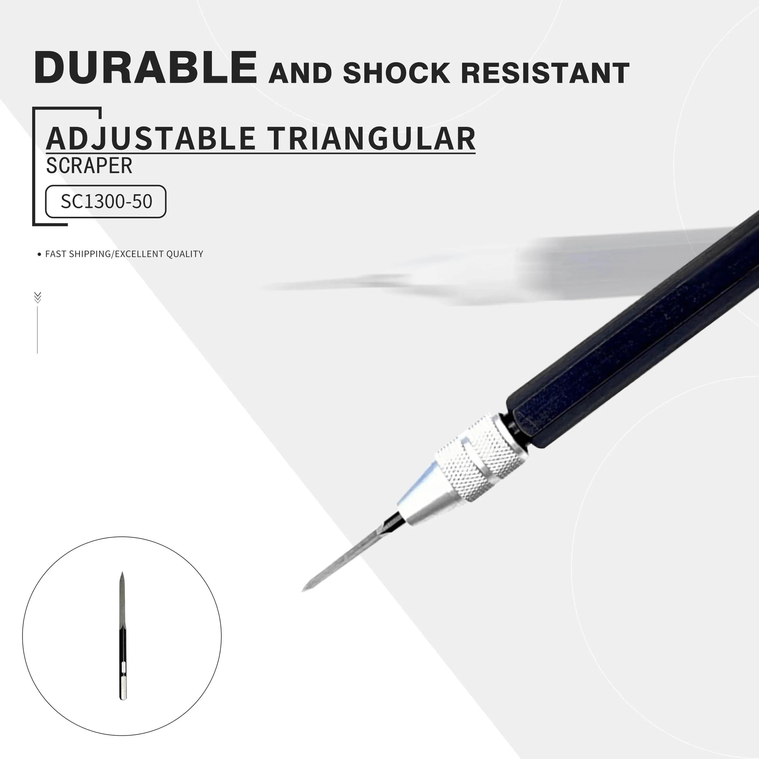 SC1300-50 SC1300 NOGA Adjustable triangle scraper BD5010 scraper deburring knifes BD7501 BD5501 trimming knifes Deburring tools