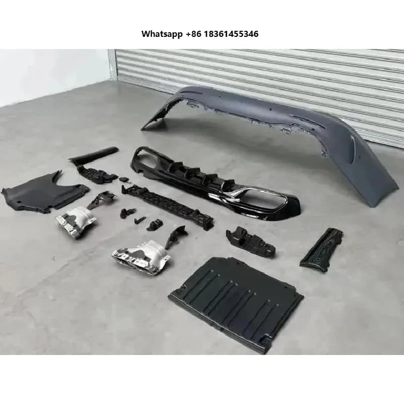 For Accessories DurablePremium Car Hot Selling Modified Body Bumper Surround Front Face Kit