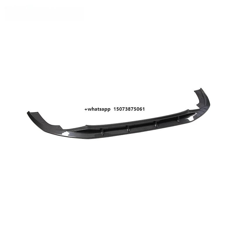 Paktechz Dry Carbon Fiber Bodykit Front Bumper Lip Spoiler Splitter for RS3 8Y Sportback Saloon Sedan 2021 - 2024
