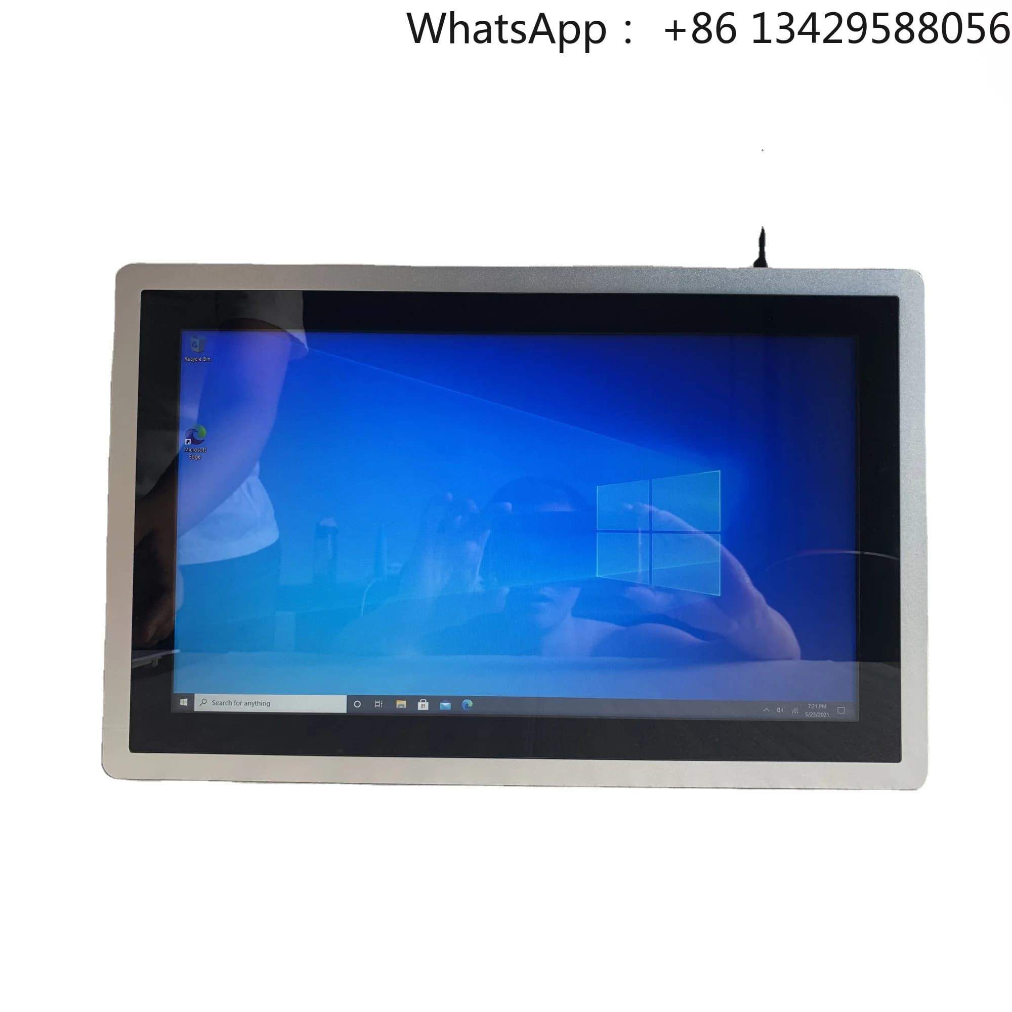 Full Aluminium Alloy Housing Waterproof 15.6" Inch Embedded Industrial Touch Screen Panel PC AIO Computer for HMI Automation