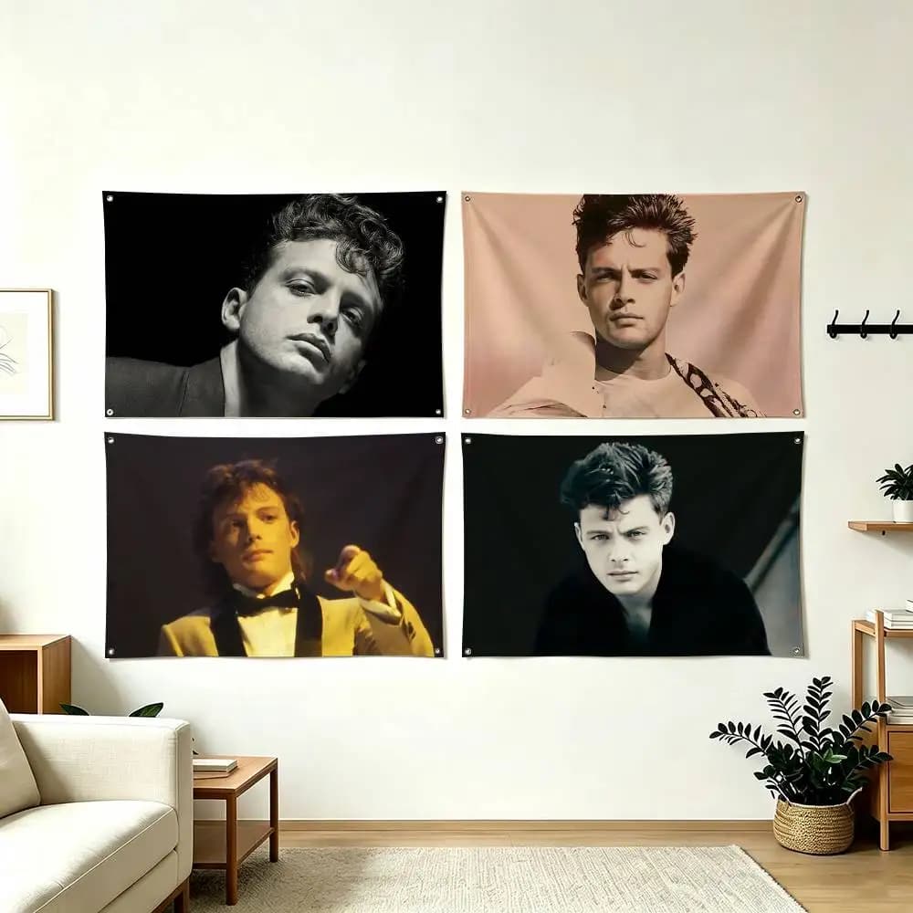 L-Luis Miguel Pop Singer Flags Wall Hanging Tapestry Outdoor Garage Room Decorative flag Background Blanket