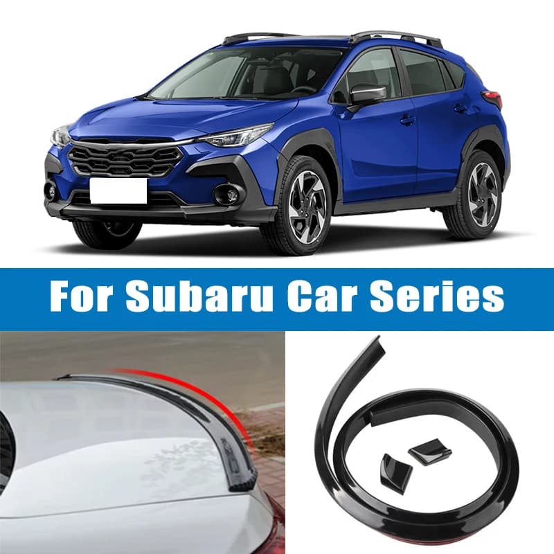 1.5M Car-Styling 5D Carbon Fiber Spoilers Styling DIY Refit Spoiler For Subaru Impreza WRX STI Subaru Outback Legacy Crosstrek