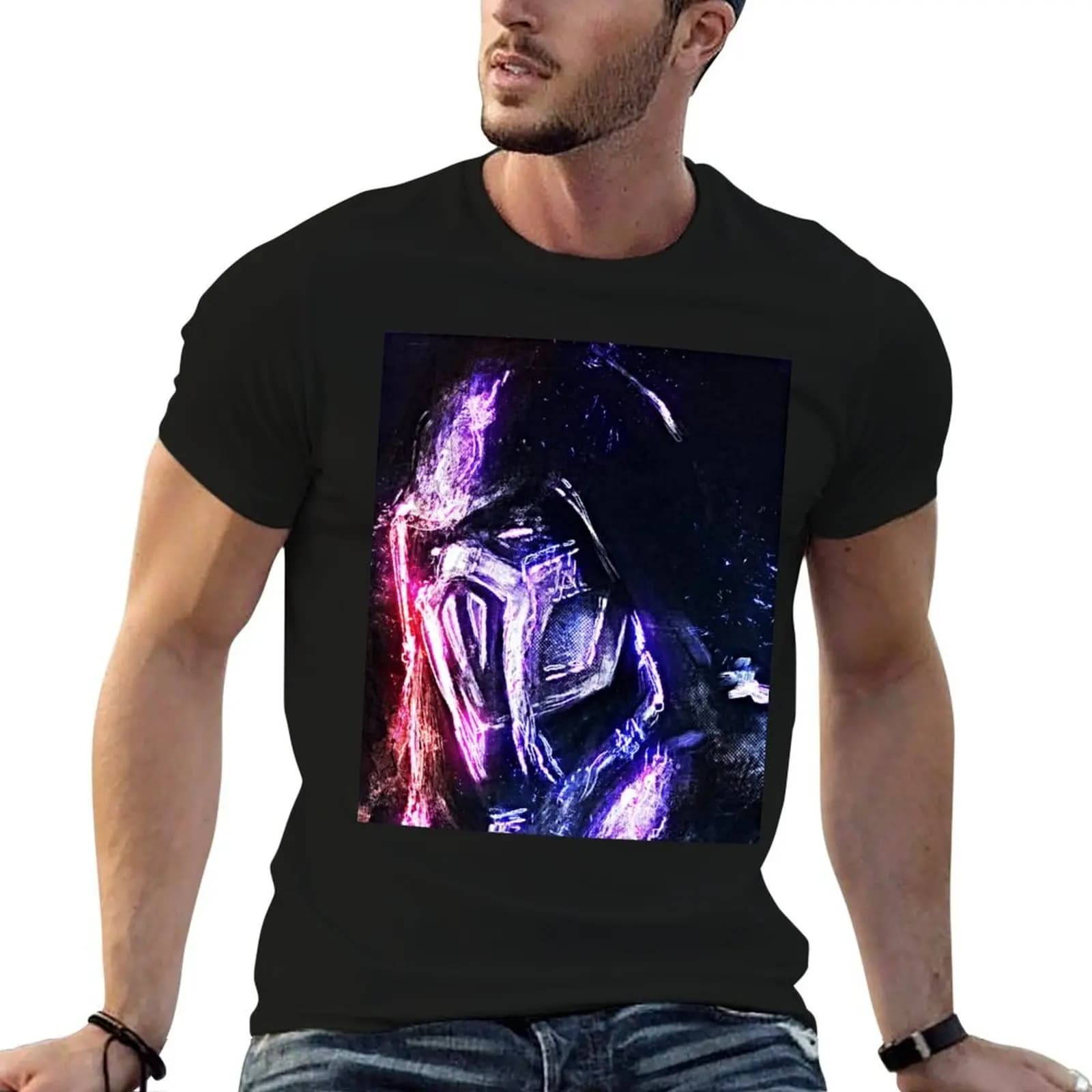 Noob Saibot - King of the Shadows T-Shirt boys whites graphic t shirt vintage mens designer clothes