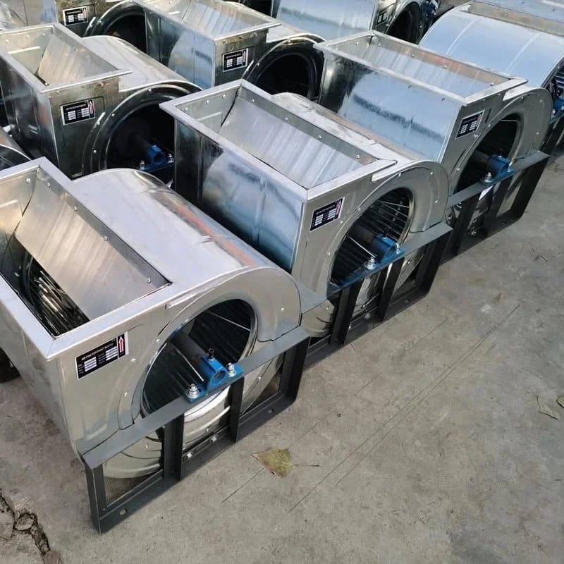 High Efficiency Low Noise Paint Baking Room 000-000 Flow Copper Core Centrifugal Fan Spray Booth Accsori