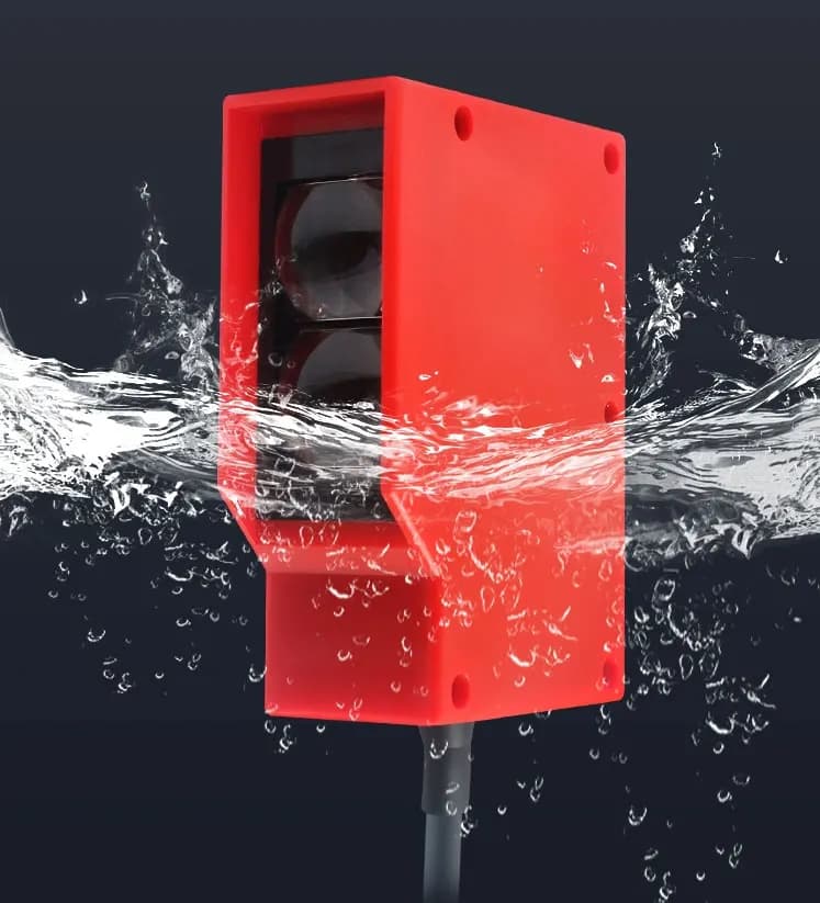 2m Range IP67 Embedded Diffuse Photoelectric Sensor BPK-CK2M Relay Output Photoelectric Detect Switch