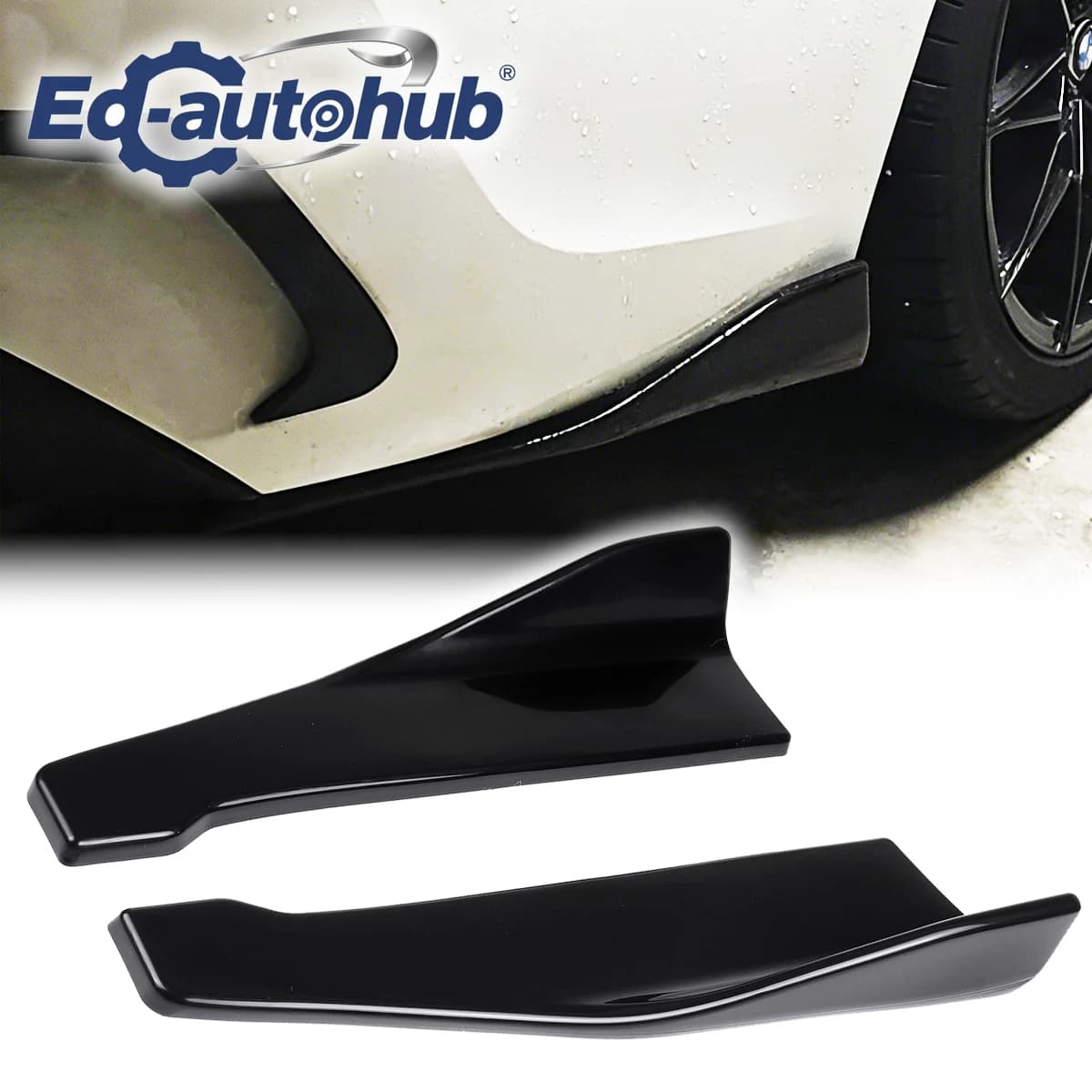 Gloss Black Rear Bumper Side Skirt Splitter for 19-22 BMW G20 3 Series 330i G80 - Styling & Suspension - Body Kits