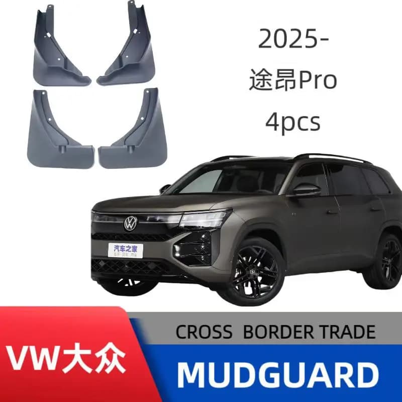 OEM Style Mud Flaps Full Set Direct Fit For Volkswagen For Touang Pro Large Family SUV Front Rear Splash Guards