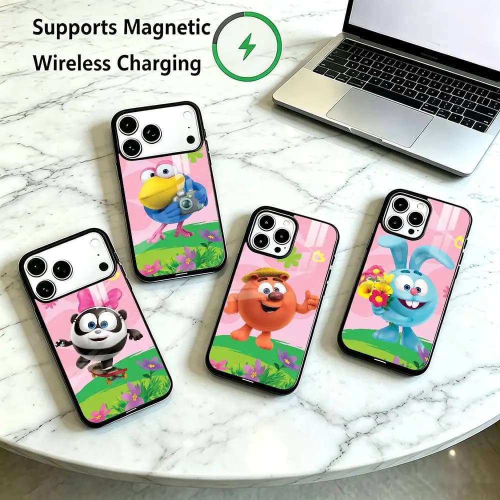 GoGoRiki K-Kikoriki  Phone Case For iPhone18 17,16,15,14,13,12,11 Plus,Pro Compatible with magnetic wireless charging Gift