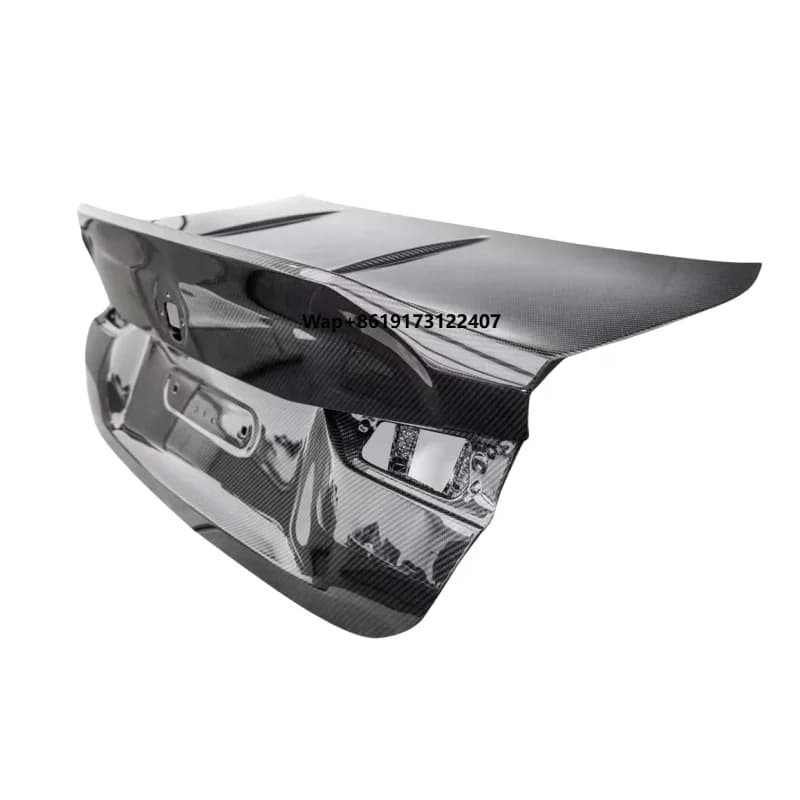CSL Style dry carbon fiber rear trunk lid for G83 G82 M4 G80 M3 rear trunk cover high quality