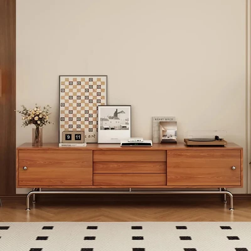 Mid Century Simple Tv Console Cabinet Elegant Style Personality Simple Tv Stands Drawers Nordic Muebles Living Room Decoration