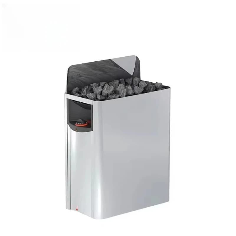 Stainless Steel Wall Mounted Dry Steam Sauna Heater Modern Design With Computer Control Panel for Hotels