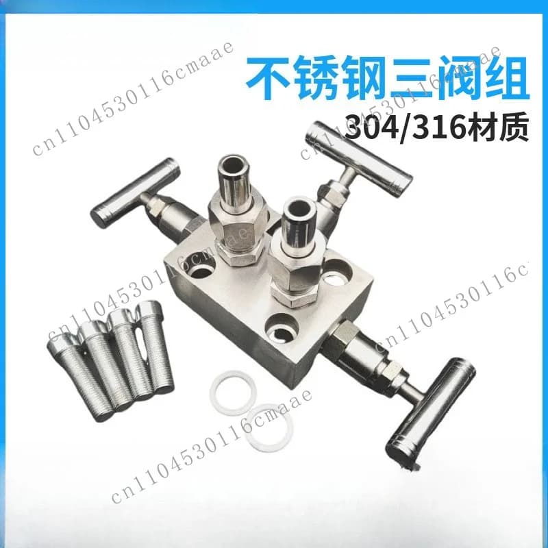 Processing 304/316 Stainless Steel Integrated Instrument Internal Thread Valve Group with High Temperature Resistance