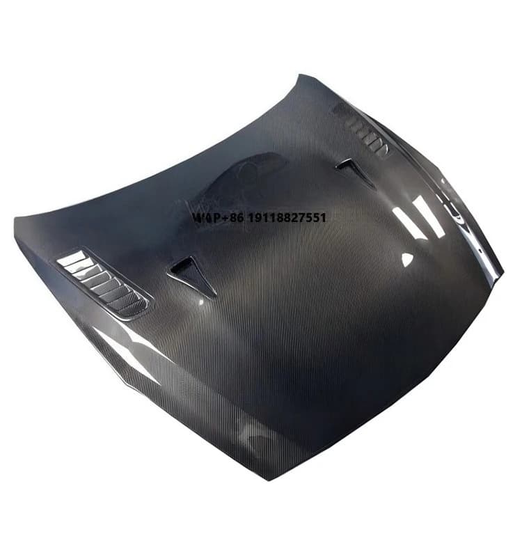 CWS-2 STYLE CARBON FIBER ENGINE HOOD BONNET for 2008-2016 GTR R35 CBA DBA
